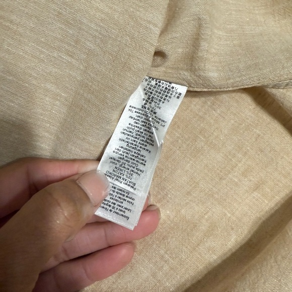 TOPMAN Mens beige Short Sleeve
Button Up Shirt SIZE XL - Picture 11 of 11